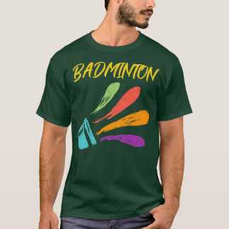 T-shirt Clotlecock T 1 amant de Badminton