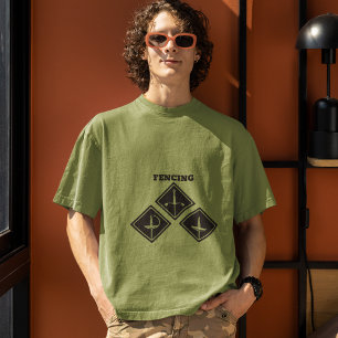 T-shirt Clôture avec style