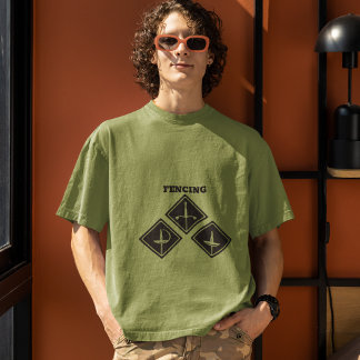 T-shirt Clôture avec style