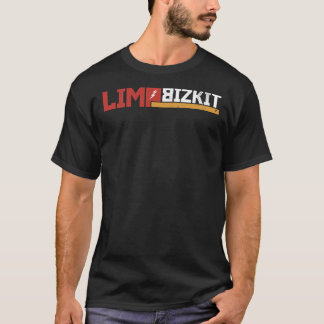 T-shirt Clôture de logo Limp Bizkit Grunge Rapcore