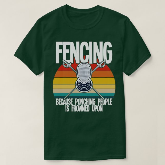 T-shirt Clôture Des Clôtures Parce Que Punir Les Gens Est  (Design devant)