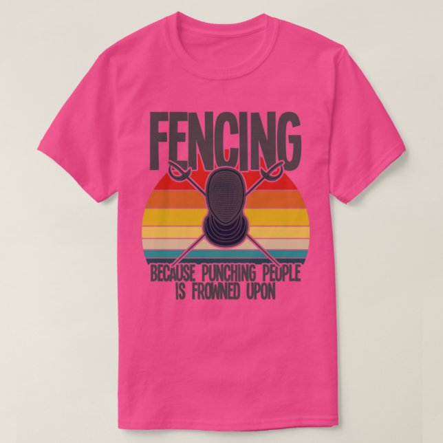 T-shirt Clôture Des Clôtures Parce Que Punir Les Gens Est  (Design devant)