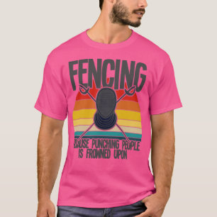 T-shirt Clôture Des Clôtures Parce Que Punir Les Gens Est 