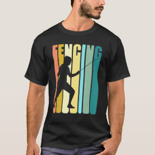 T-shirt Clôture rétro