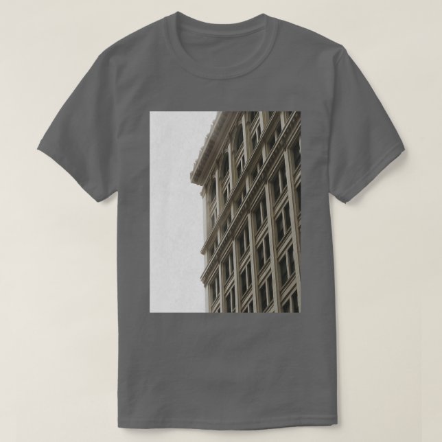 T-shirt Clôtures ferroviaires Météo Câbles d'appartement (Design devant)