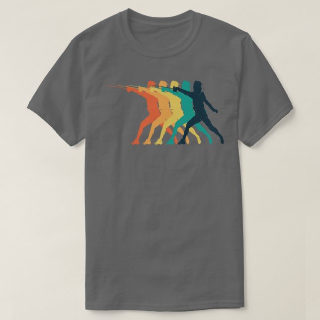 T-shirt Clôtures Rétro (Design devant)
