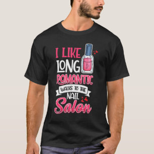 T-shirt Clou fait Nail Technicien ongle ongle Polonais Rom