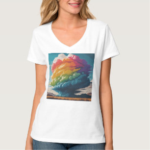 T-shirt Cloud arc-en-ciel