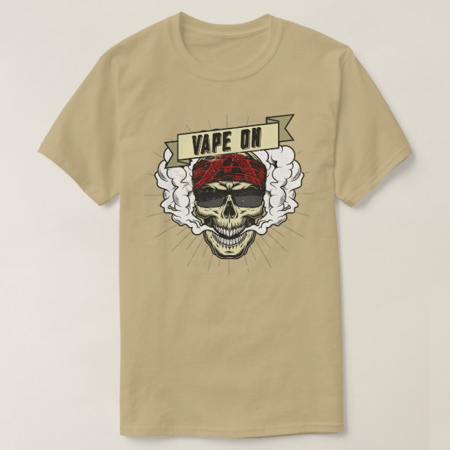 T-shirt Cloud Chaser Vapeur Rocker Vape Sur (Design devant)