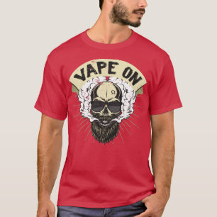 T-shirt Cloud Chaser Vaping Hull Vape Sur Le Crâne