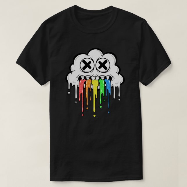 T-Shirt Cloud Dark (Design devant)