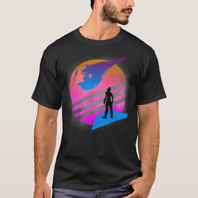 T-shirt Cloud Meteor Ff7 (Devant)