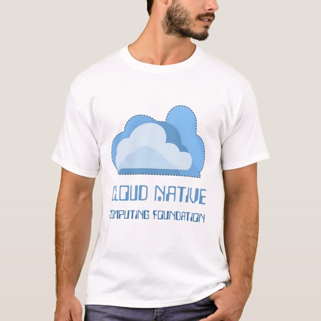 T-shirt Cloud Native Computing Foundation (Devant)