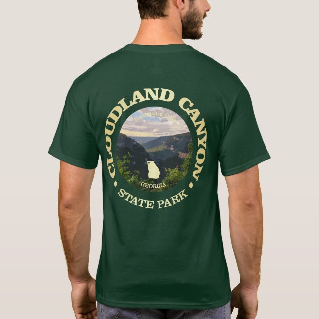 T-shirt Cloudland Canyon SP (Dos)