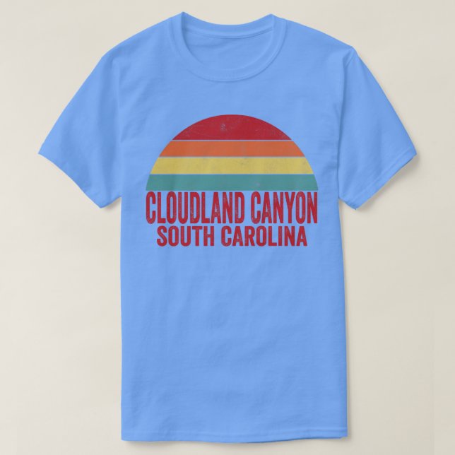 T-shirt Cloudland Canyon State Park Georgia 1 (Design devant)