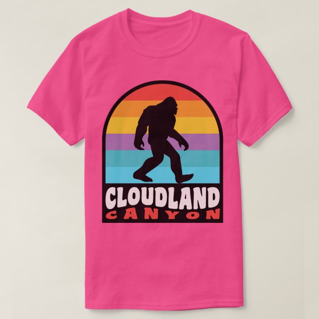 T-shirt Cloudland Canyon State Park Georgia Randonnée (Design devant)