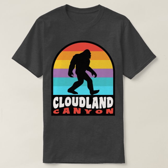 T-shirt Cloudland Canyon State Park Georgia Randonnée (Design devant)