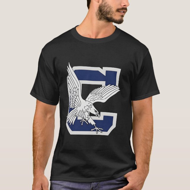 T-shirt Clover High School Blue Eagles (Devant)