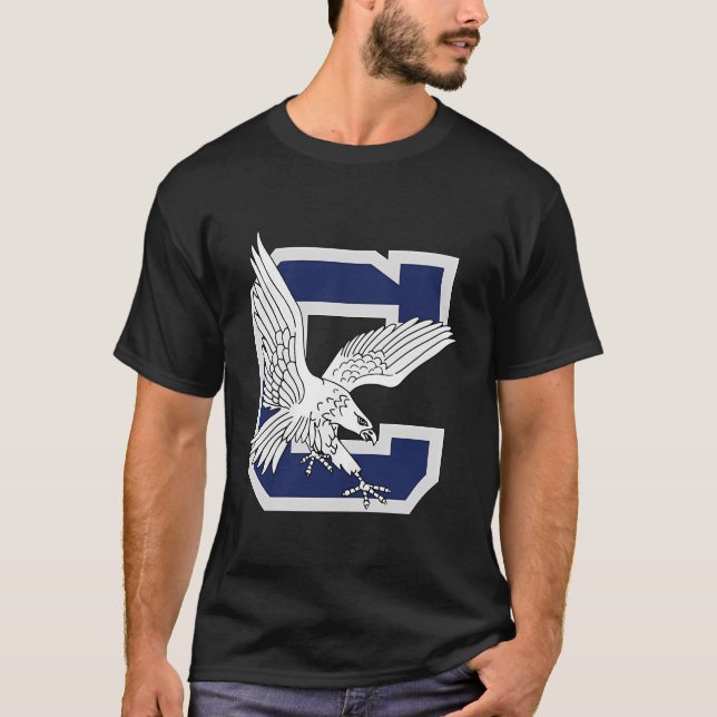 T-shirt Clover High School Blue Eagles (Devant)
