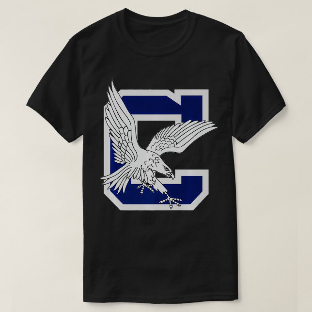 T-shirt Clover High School Blue Eagles Premium (Design devant)