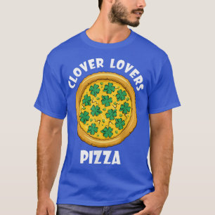 T-shirt Clover Lovers Pizza Shamrock St Patricks Day Toddl