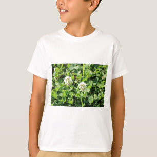 T-shirt Clovers et fleurs
