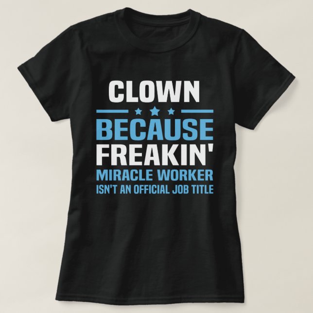 T-shirt Clown (Design devant)