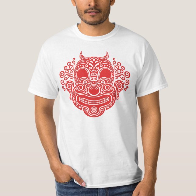 T-shirt Clown antique de diable (Devant)