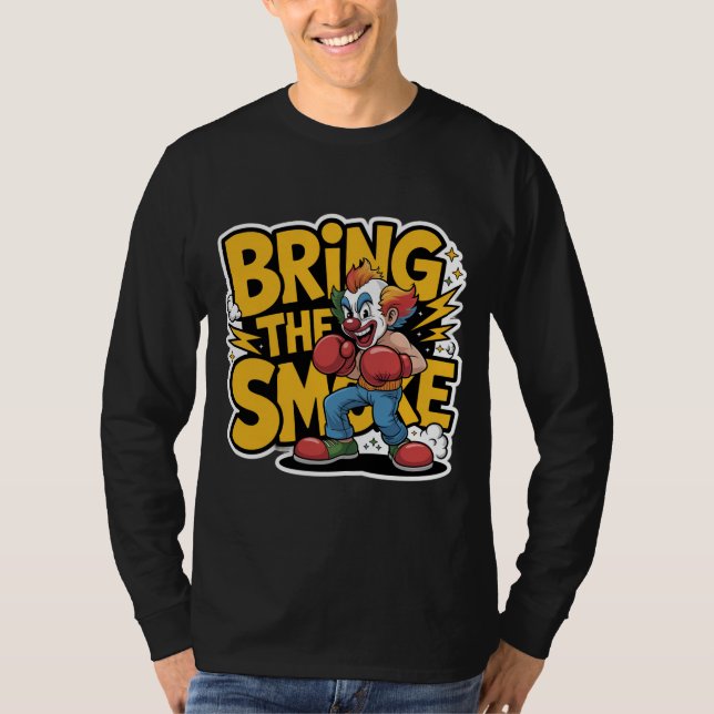 T-shirt Clown avec attitude (Devant)