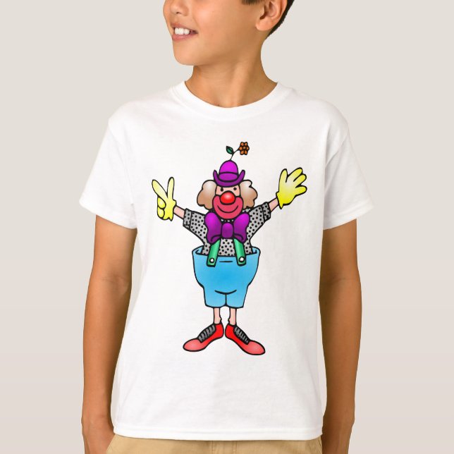 T-shirt Clown coloré (Devant)