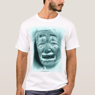 T-shirt Clown cyan