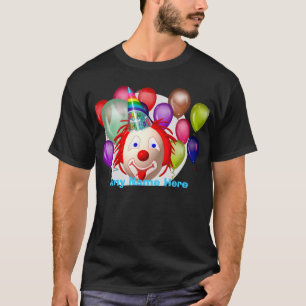 T-shirt Clown d'anniversaire, personnaliser