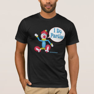 T-shirt Clown de ballon - je fais des parties