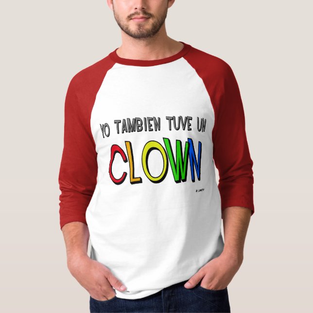 T-shirt CLOWN de Camiseta (Devant)