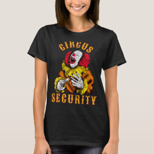 T-shirt Clown de sécurité Cirque Costume uniforme Hallowee