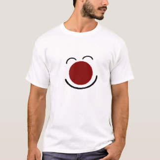 T-shirt clown de visage