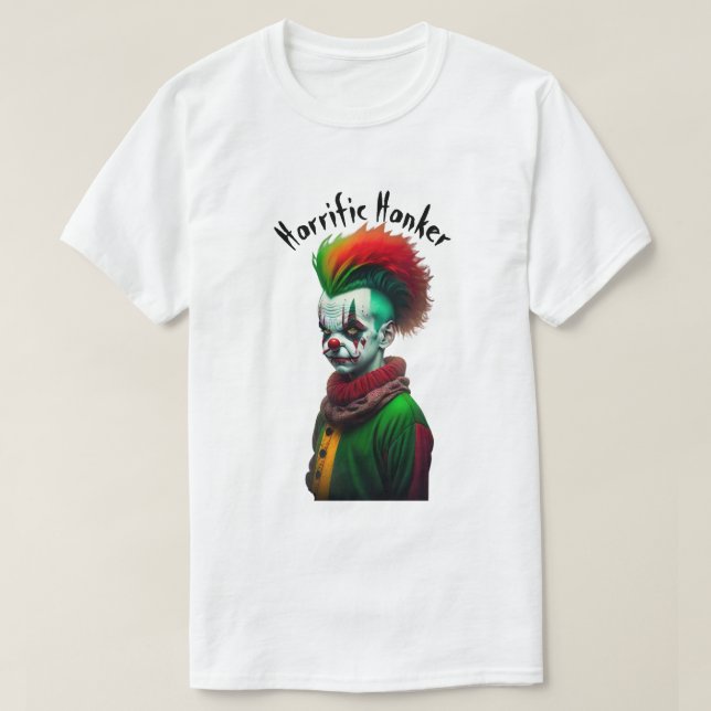 T-shirt clown déplaisant (Design devant)