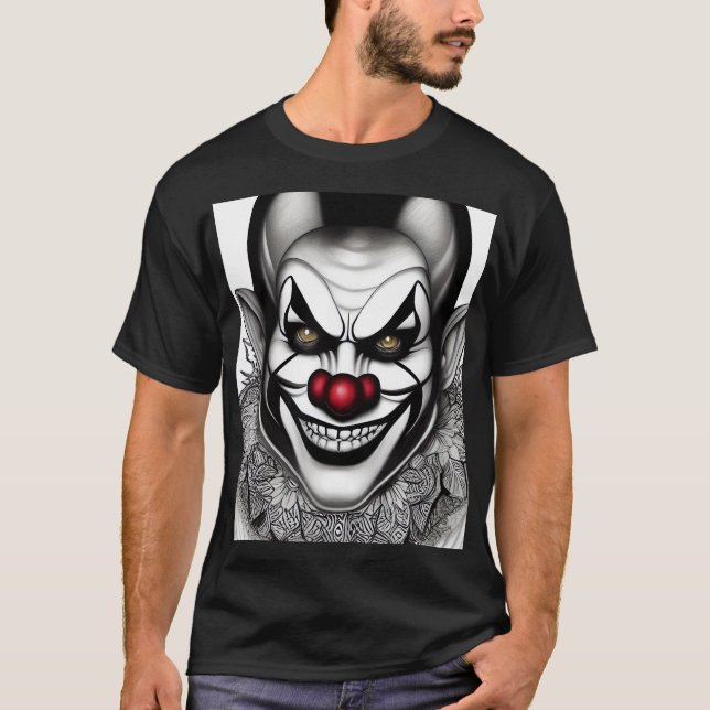 T-shirt Clown déplaisant 6 (Devant)