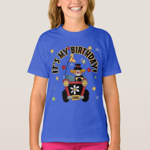 T-shirt Clown du 7e anniversaire
