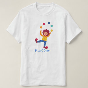 T-shirt Clown en inuktitut