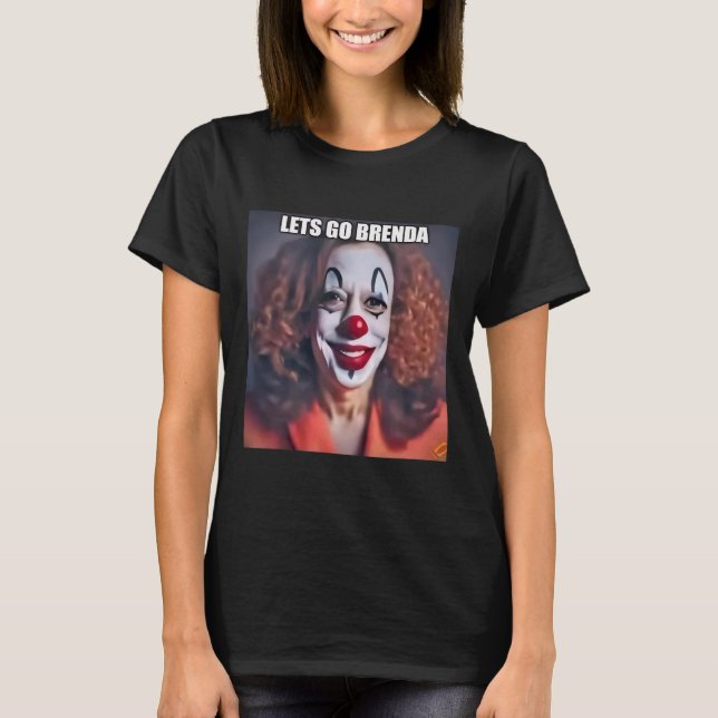 T-shirt Clown Go Go Brenda 1 (Devant)