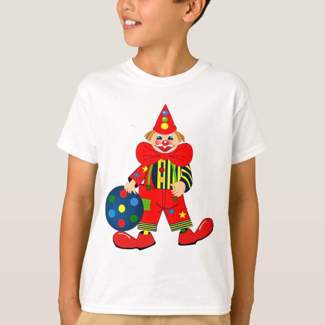 T-shirt clown mignon (Devant)