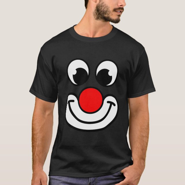 T-shirt Clown Nez I Clown I Clown Accessoires Clown I Clow (Devant)