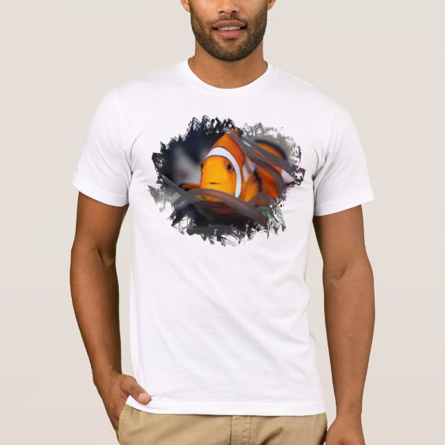 T-shirt Clown-poissons dans l'anémone (Devant)