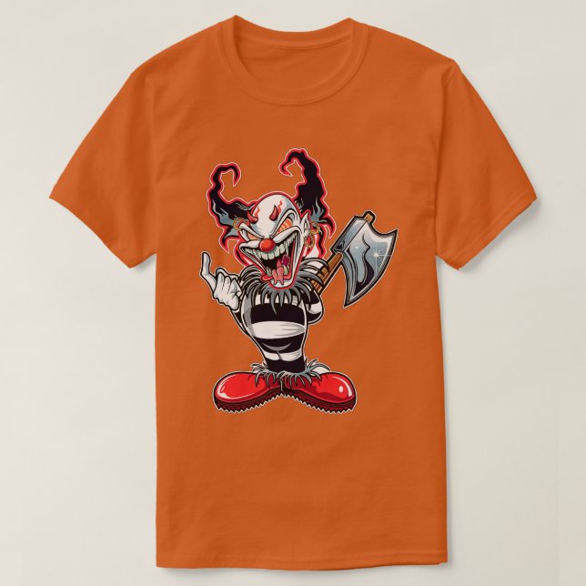 T-shirt Clown rétro 1 (Design devant)