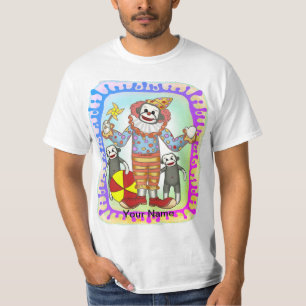 T-shirt Clown Singe Chaussette