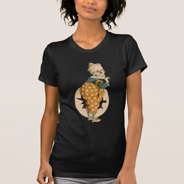 T-shirt Clown squelettique (Devant)