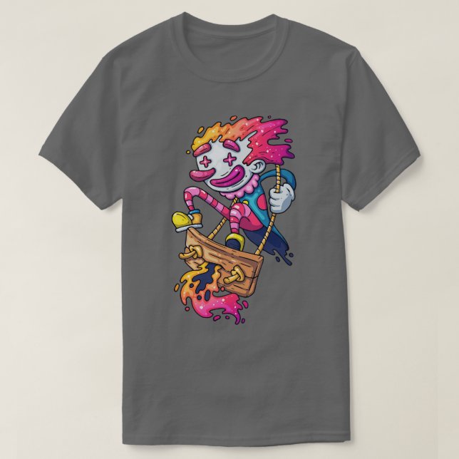T-shirt Clown swing Swing gai (Design devant)