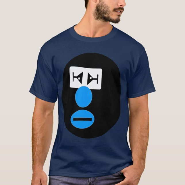 T-shirt Clown Triste  (Devant)