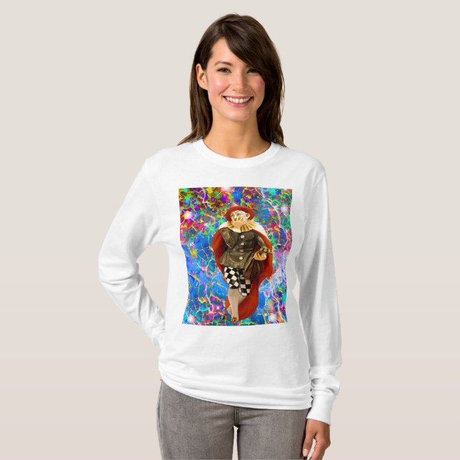 T-shirt Clown Troubadour (Devant entier)